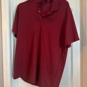 Nike Men's Burgundy Audi Polo Shirt